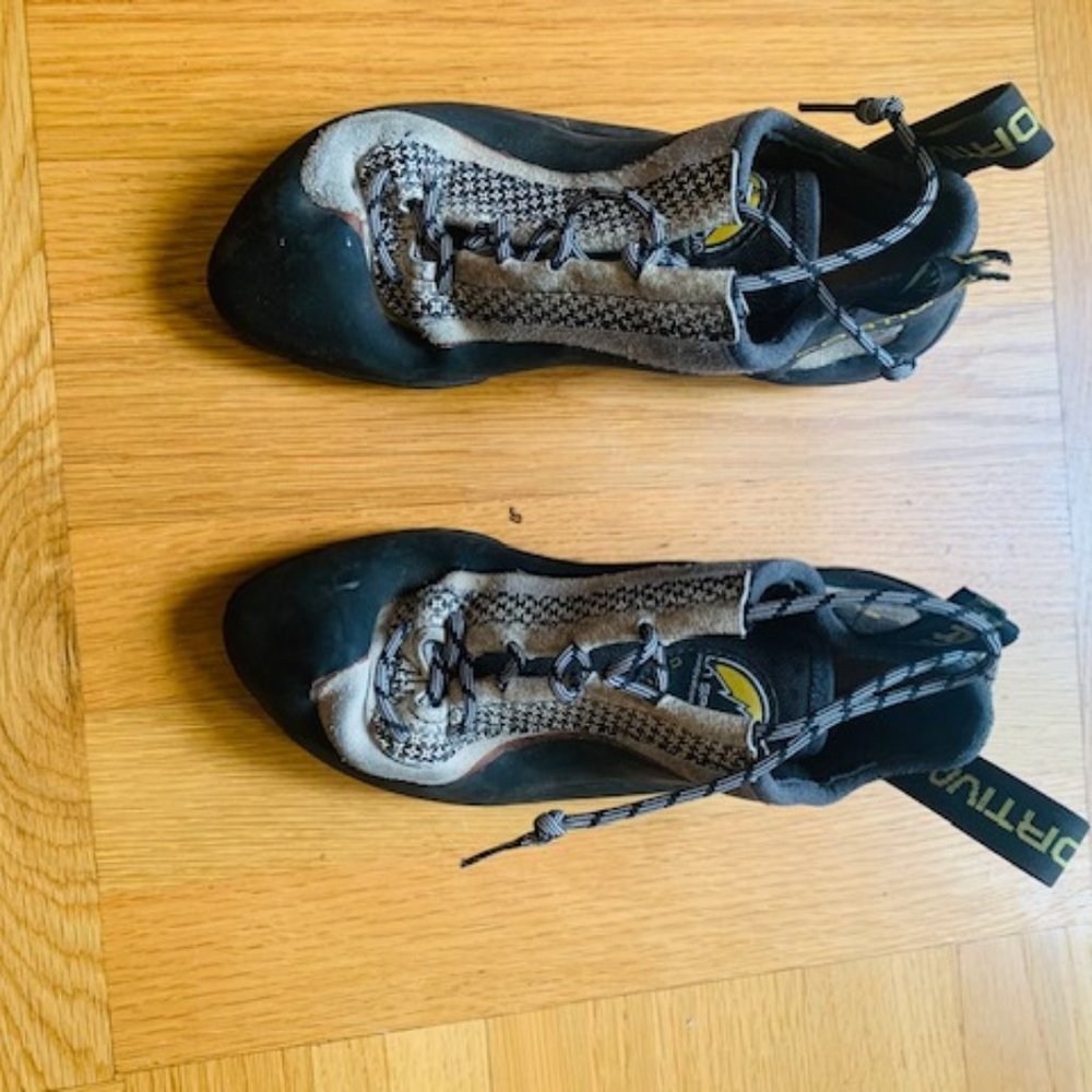 Rock climbing shoes
